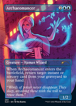 Archaeomancer (Borderless) [Secret Lair Drop Series] Magic: The Gathering
