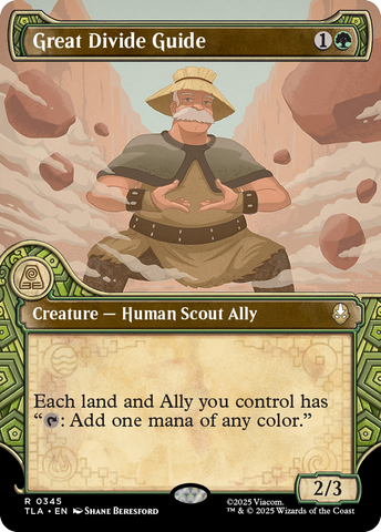 Great Divide Guide (Showcase) [Avatar: The Last Airbender] Magic: The Gathering