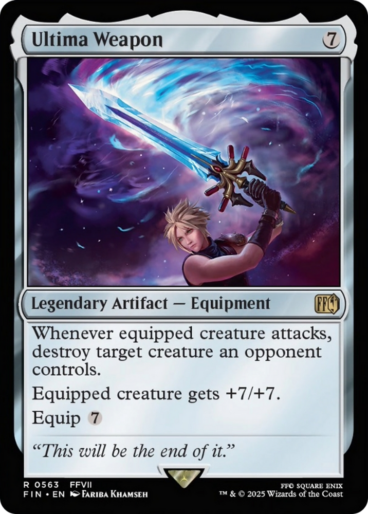 Ultima Weapon [FINAL FANTASY] Magic: The Gathering