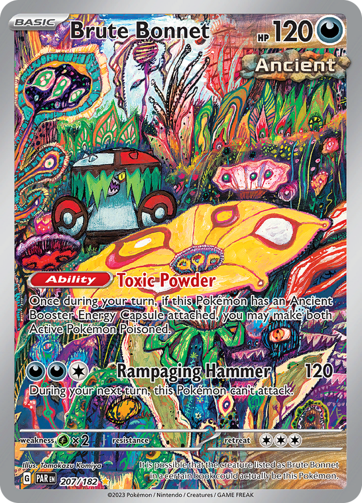 Brute Bonnet (207/182) [Scarlet & Violet: Paradox Rift] Pokémon