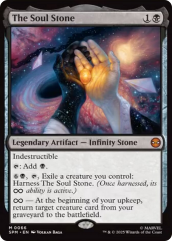 The Soul Stone [Marvel's Spider-Man] Magic: The Gathering