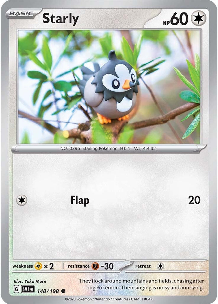 Starly (148/198) [Scarlet & Violet: Base Set] Pokémon