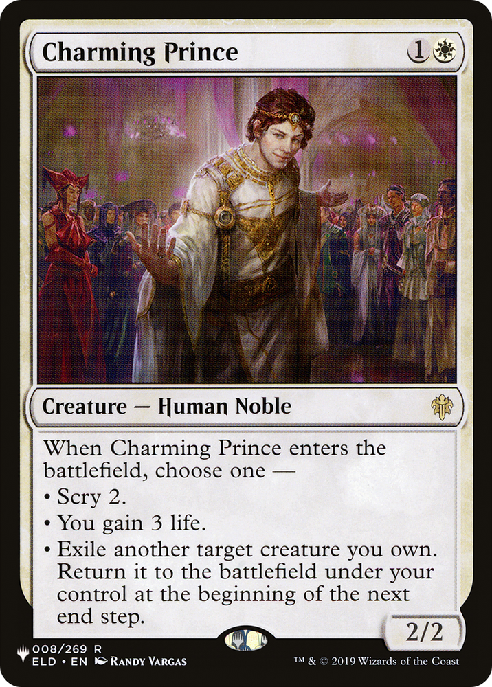 Charming Prince [The List] Magic: The Gathering