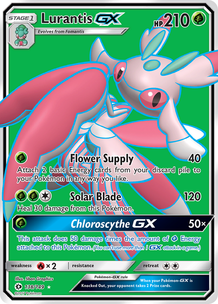 Lurantis GX (138/149) [Sun & Moon: Base Set] Pokémon