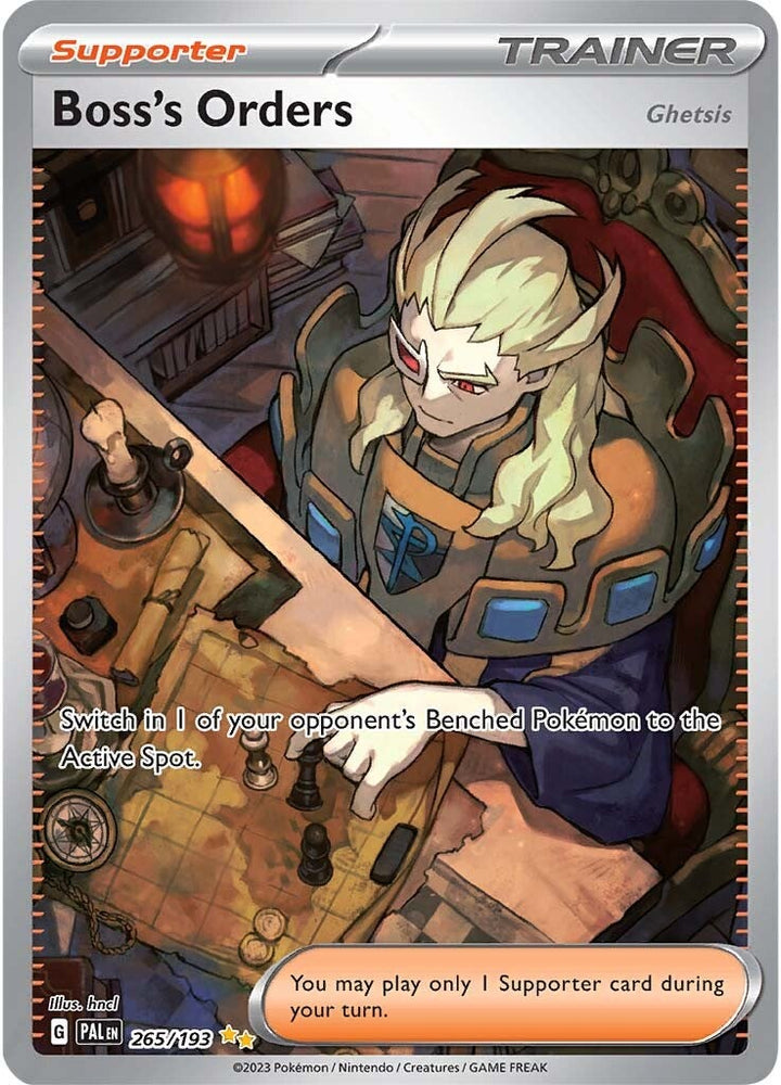 Boss's Orders (265/193) [Scarlet & Violet: Paldea Evolved] Pokémon