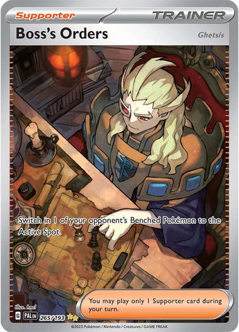 Boss's Orders (265/193) [Scarlet & Violet: Paldea Evolved] Pokémon