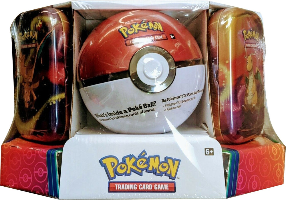 3-Pack (Kanto Power Mini Tins/Poke Ball) Pokémon