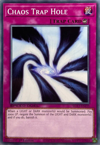 Chaos Trap Hole [SGX3-ENI35] Common Yu-Gi-Oh!