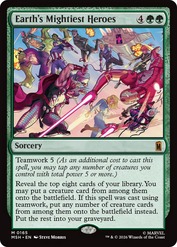Earth's Mightiest Heroes [Marvel Super Heroes] Magic: The Gathering