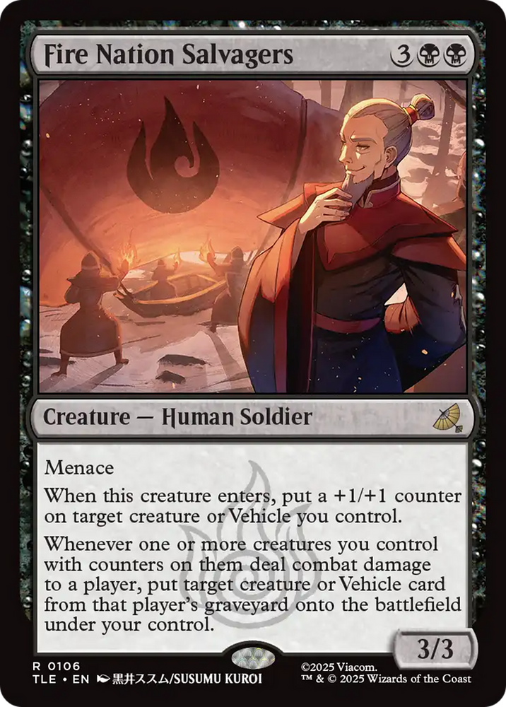 Fire Nation Salvagers [Avatar: The Last Airbender: Eternal-Legal] Magic: The Gathering