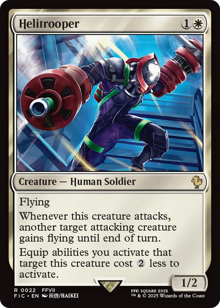 Helitrooper [FINAL FANTASY Commander] Magic: The Gathering