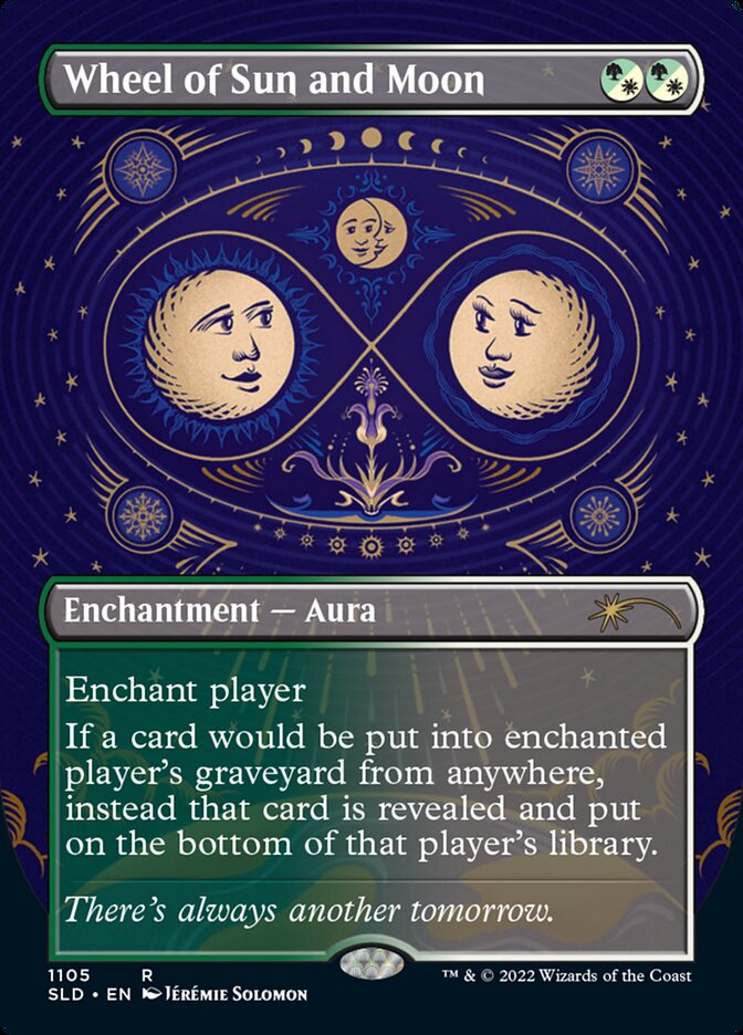 Wheel of Sun and Moon (Borderless) [Secret Lair Drop Series] Magic: The Gathering