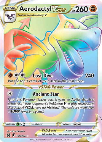Aerodactyl VSTAR (199/196) [Sword & Shield: Lost Origin] Pokémon