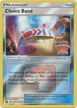 Choice Band (121a/145) (Oceania Championships) [Sun & Moon: Guardians Rising] Pokémon