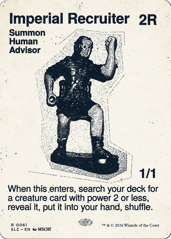 Imperial Recruiter (0061) [Secret Lair x MSCHF: The Zeta Set] Magic: The Gathering
