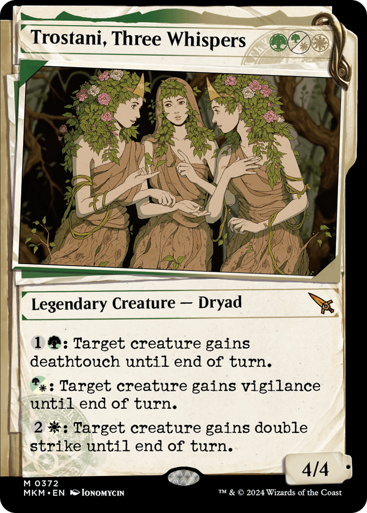 Trostani, Three Whispers (Showcase) (0372) [Murders at Karlov Manor] Magic: The Gathering