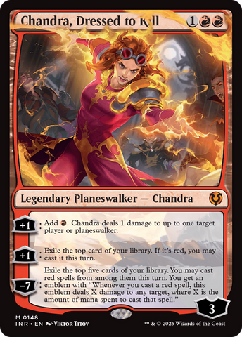 Chandra, Dressed to Kill [Innistrad Remastered] Magic: The Gathering