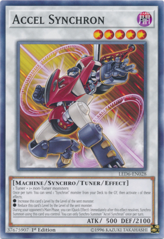 Accel Synchron [LED6-EN028] Common Yu-Gi-Oh!