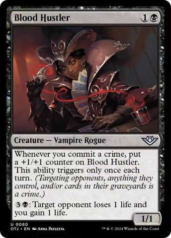 Blood Hustler [Outlaws of Thunder Junction] Magic: The Gathering