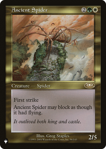 Ancient Spider [The List] Magic: The Gathering