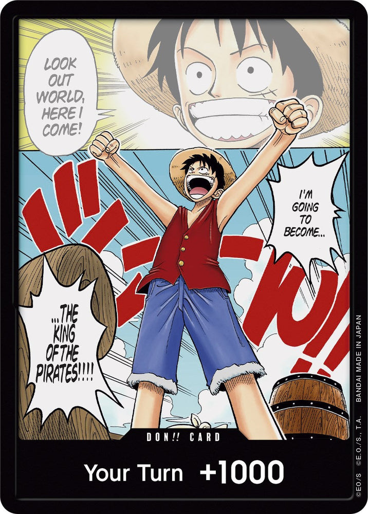 DON!! Card (Alternate Art) [Romance Dawn] Bandai