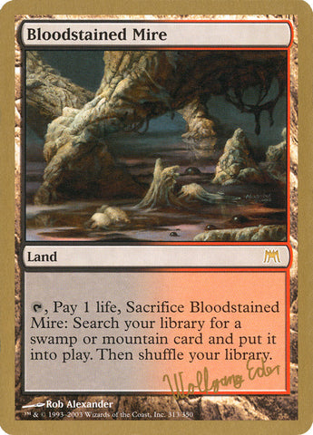 Bloodstained Mire (Wolfgang Eder) [World Championship Decks 2003] Magic: The Gathering