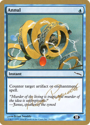 Annul (Aeo Paquette) (SB) [World Championship Decks 2004] Magic: The Gathering