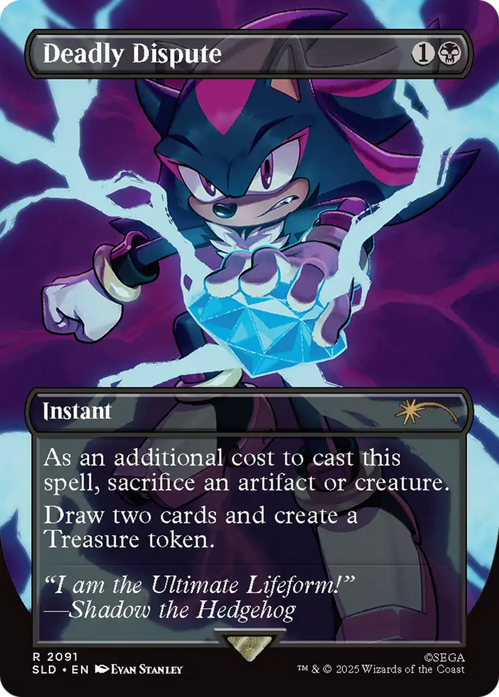 Deadly Dispute (2091) (Rainbow Foil) [Secret Lair Drop Series] Magic: The Gathering
