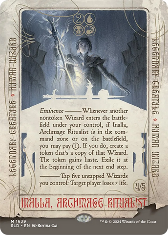 Inalla, Archmage Ritualist (Rainbow Foil) [Secret Lair Drop Series] Magic: The Gathering