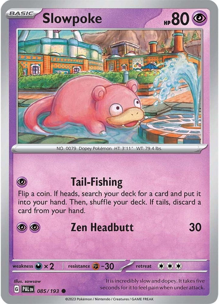 Slowpoke (085/193) [Scarlet & Violet: Paldea Evolved] Pokémon