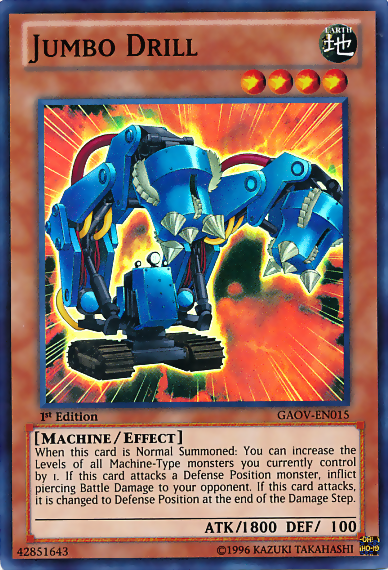Jumbo Drill [GAOV-EN015] Super Rare Yu-Gi-Oh!