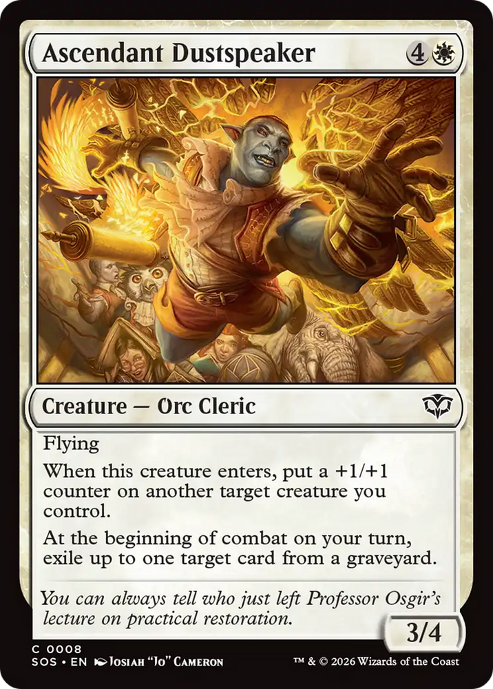 Ascendant Dustspeaker [Secrets of Strixhaven] Magic: The Gathering