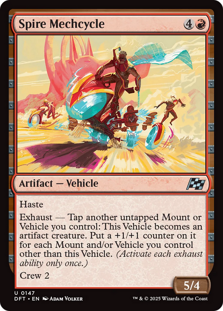 Spire Mechcycle [Aetherdrift] Magic: The Gathering