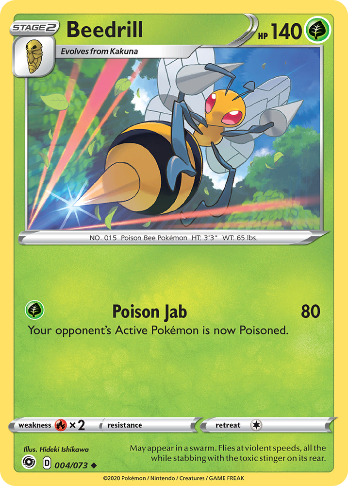 Beedrill (004/073) [Sword & Shield: Champion's Path] Pokémon