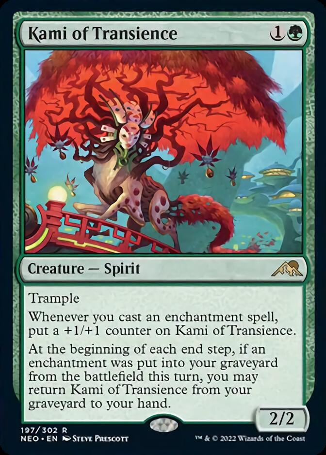 Kami of Transience [Kamigawa: Neon Dynasty] Magic: The Gathering