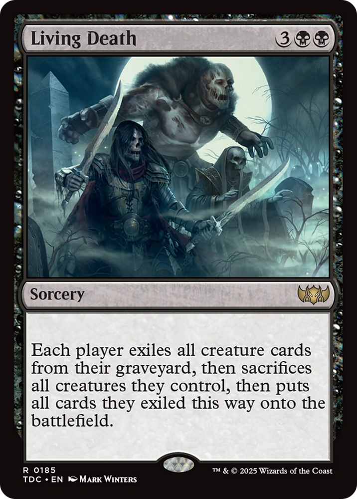 Living Death [Tarkir: Dragonstorm Commander] Magic: The Gathering
