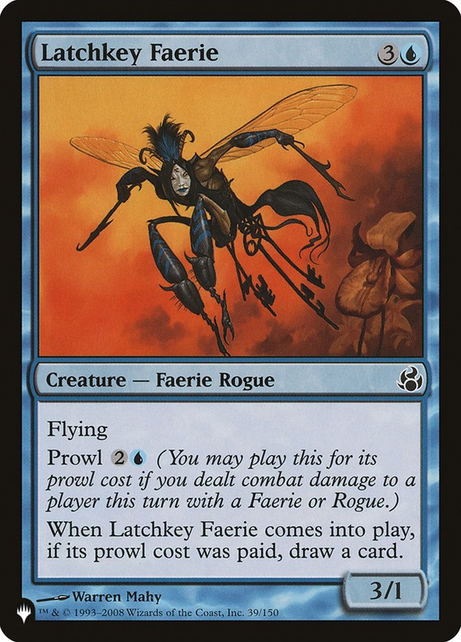 Latchkey Faerie [The List] Magic: The Gathering