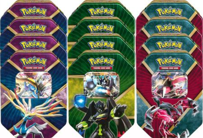 Shiny Kalos Tin - Case Pokémon