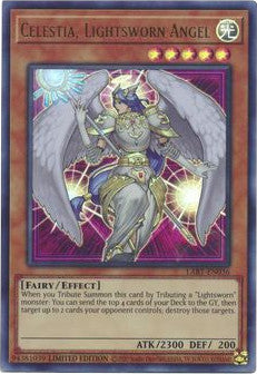 Celestia, Lightsworn Angel [LART-EN036] Ultra Rare Yu-Gi-Oh!