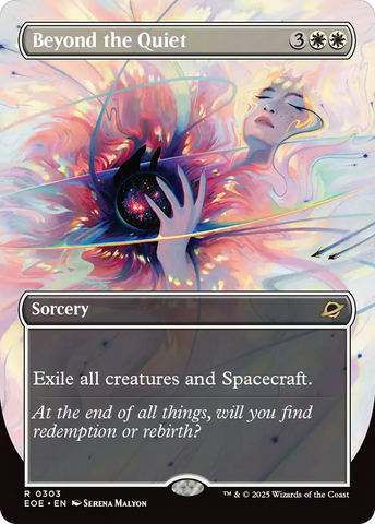 Beyond the Quiet (Borderless) [Edge of Eternities] Magic: The Gathering