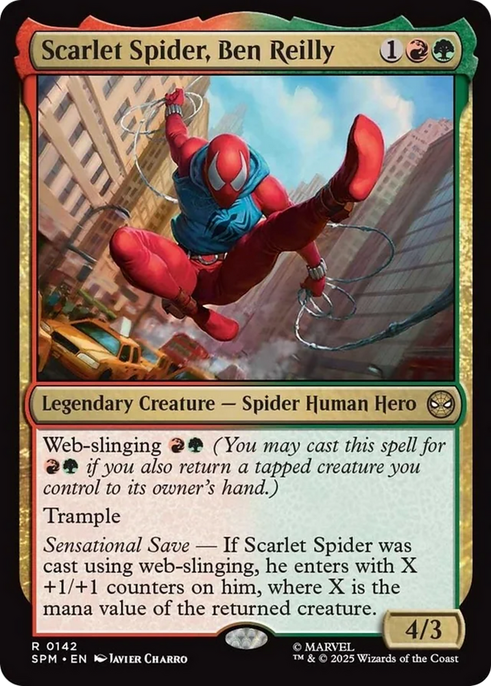 Scarlet Spider, Ben Reilly [Marvel's Spider-Man] Magic: The Gathering