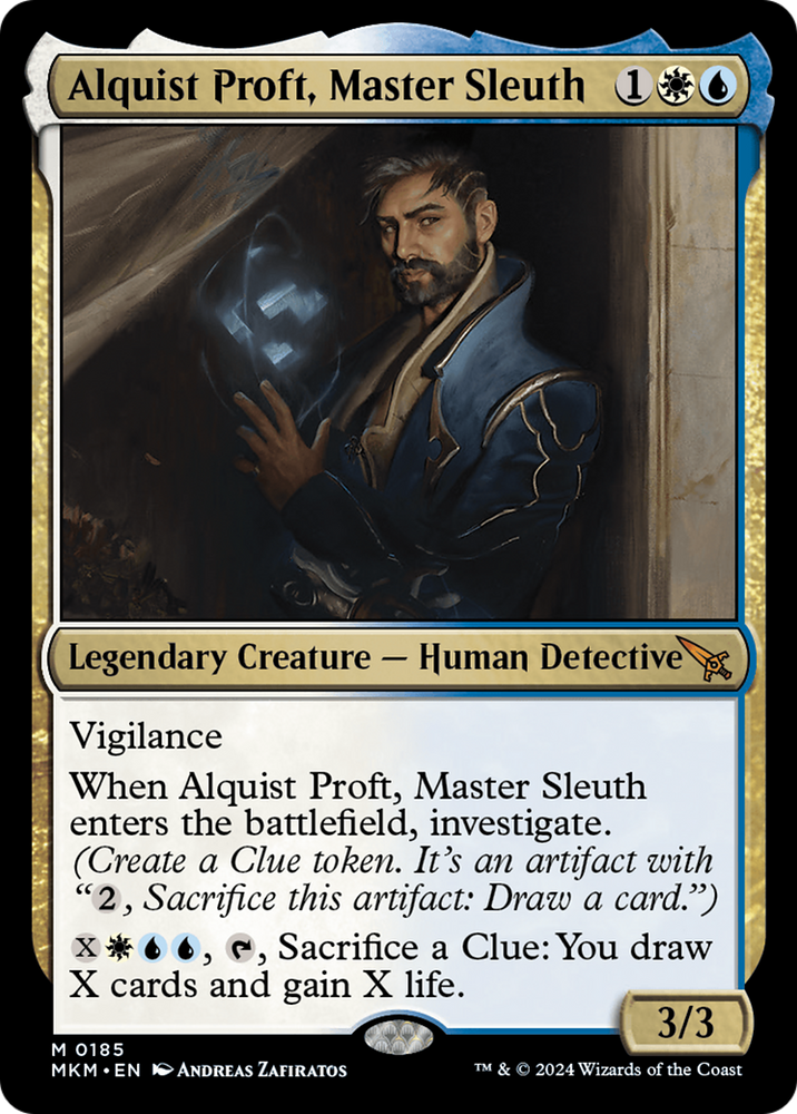 Alquist Proft, Master Sleuth [Murders at Karlov Manor] Magic: The Gathering