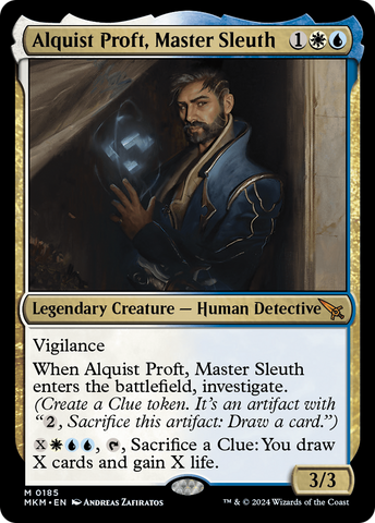 Alquist Proft, Master Sleuth [Murders at Karlov Manor] Magic: The Gathering