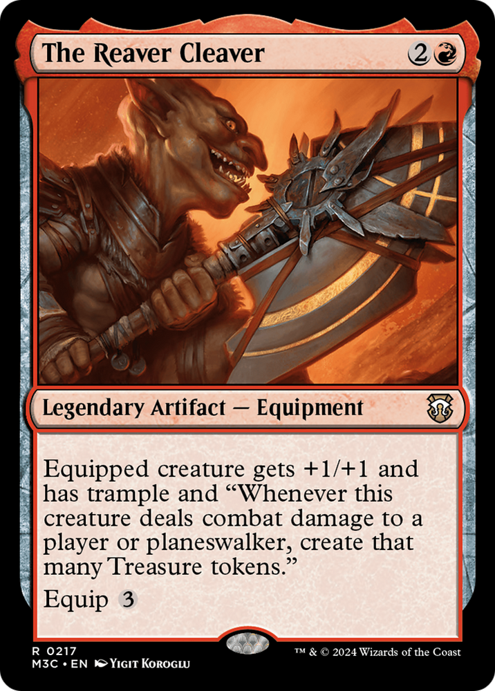 The Reaver Cleaver [Modern Horizons 3 Commander] Magic: The Gathering
