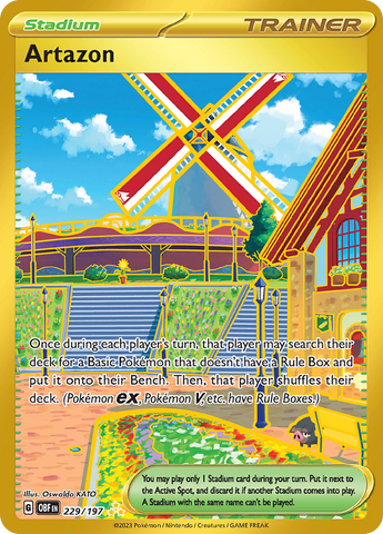 Artazon (229/197) [Scarlet & Violet: Obsidian Flames] Pokémon