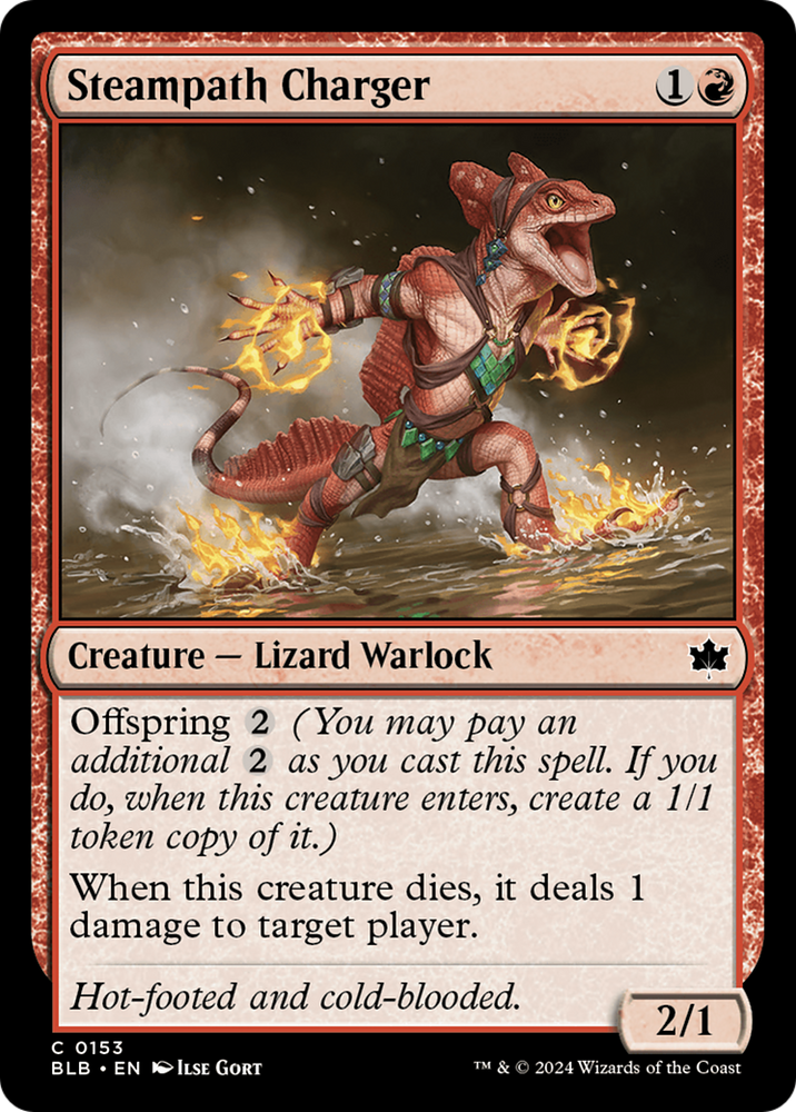 Steampath Charger [Bloomburrow] Magic: The Gathering