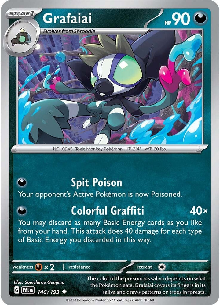 Grafaiai (146/193) [Scarlet & Violet: Paldea Evolved] Pokémon