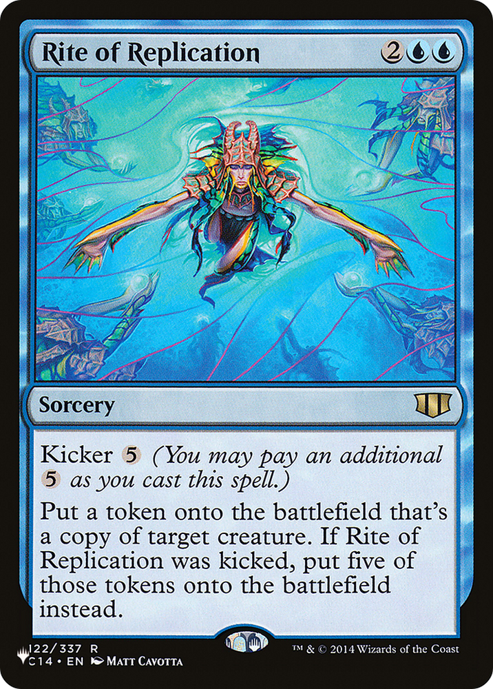 Rite of Replication (C14) [The List] Magic: The Gathering