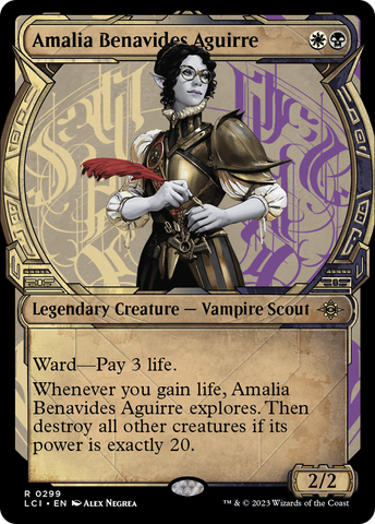 Amalia Benavides Aguirre (Showcase) [The Lost Caverns of Ixalan] Magic: The Gathering
