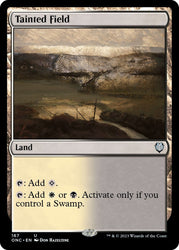 Tainted Field [Phyrexia: All Will Be One Commander] Magic: The Gathering